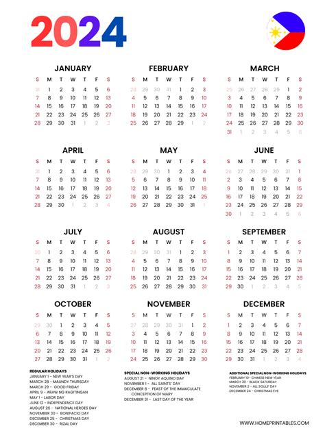 manila calendar.